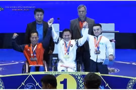 Lê Van Công remporte la médaille d’argent à l’Open de para-powerlifting Asie-Océanie 2026. Photo : Sports vietnamiens