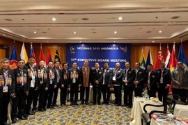 Délégation vietnamienne à la VECONAC 24. Photo : hoiccbvietnam.vn