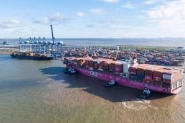 La zone économique spéciale de Hai Phong sera dotée d'un système de centres logistiques et de pôles d'innovation. Photo : VnExpress