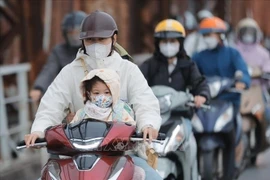 Ce lundi 9 février s'annonçait très froid pour le Nord et une majeure partie du Centre. Photo : VNA