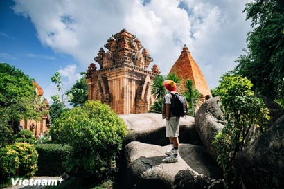 Tour Ponagar 2, Khanh Hoa. Photo : Vietnam+