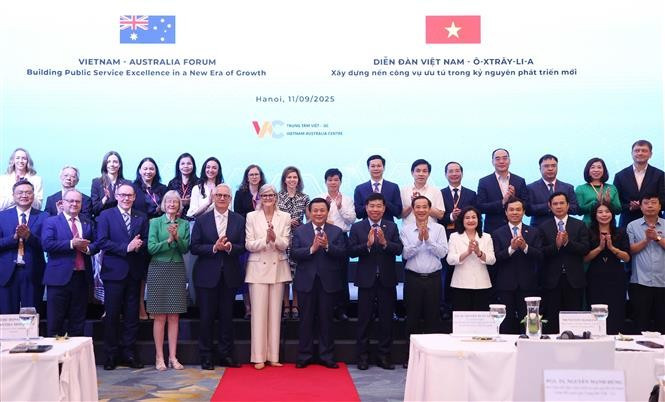 Des délégués participent au Forum Vietnam – Australie 2025. Photo: VNA