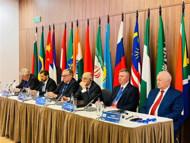 Intervenants à la Conférence antiterroriste BRICS+ 2025. Photo : VNA