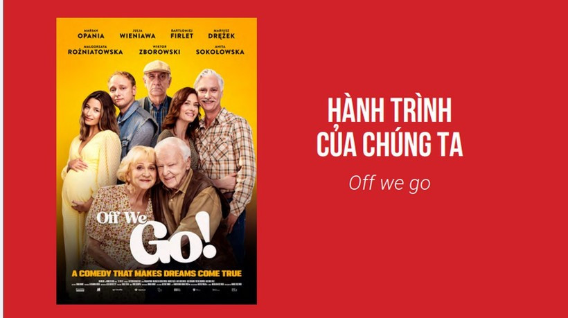 Le film "Off we go" réalisé par Mariusz Kuczewski.
