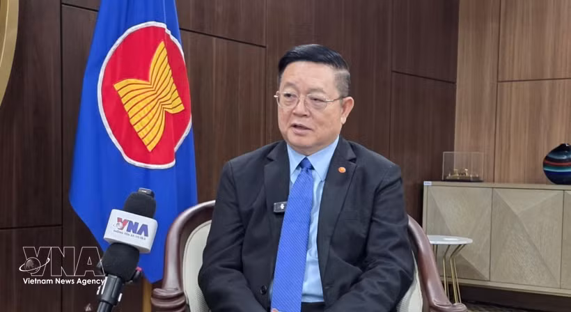 Le secrétaire général de l’ASEAN, Kao Kim Hourn. Photo: VNA