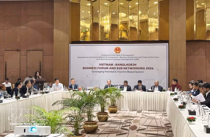 Forum d’affaires Vietnam-Bangladesh et rencontres B2B. Photo: VNA