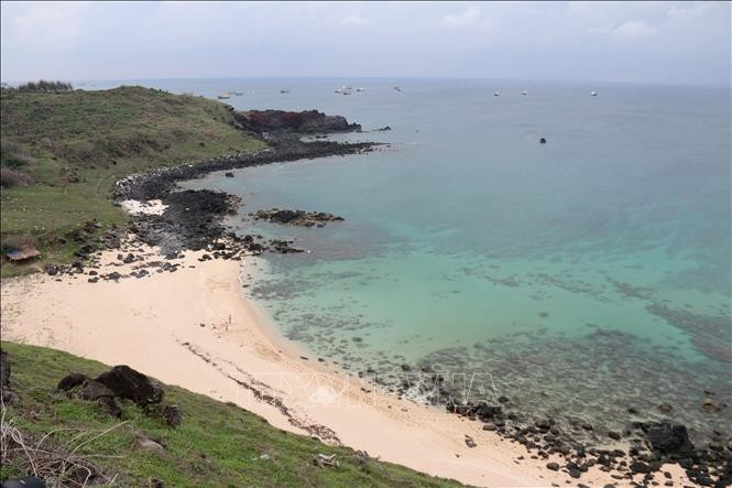 Vue du district insulaire de Phu Quy dans la province de Lam Dong. Photo : VNA