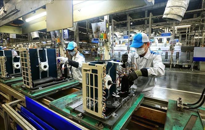 L'industrie manufacturière est un pilier de la croissance industrielle. Photo : VNA