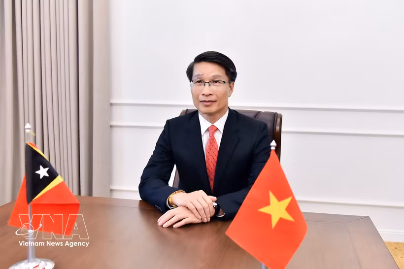 Le chargé d'affaires du Vietnam au Timor-Leste, Pham Binh Dam. Photo: VNA