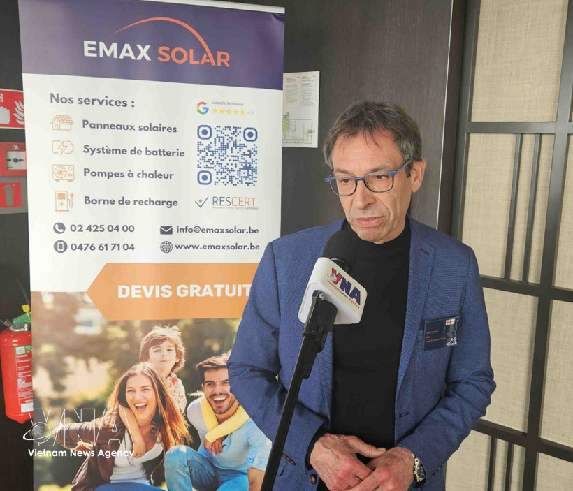 Le professeur Geert Angenon, de l'Université Vrije Universiteit Brussel (VUB). Photo: VNA