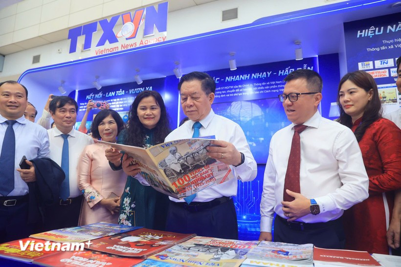 Les délégués au Festival national de la presse 2025. Photo: VNA