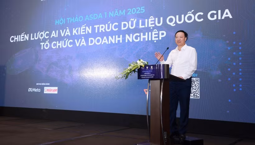 Le général de brigade Nguyên Ngoc Cuong, directeur du Centre national des données. Photo: VietnamPlus