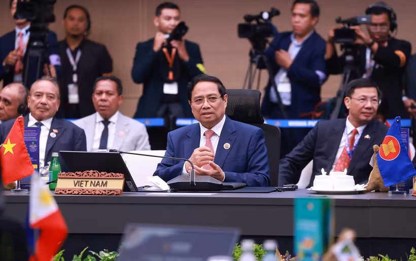 Le Premier ministre Pham Minh Chinh participe au 5e Sommet ASEAN-Australie. Photo: VNA