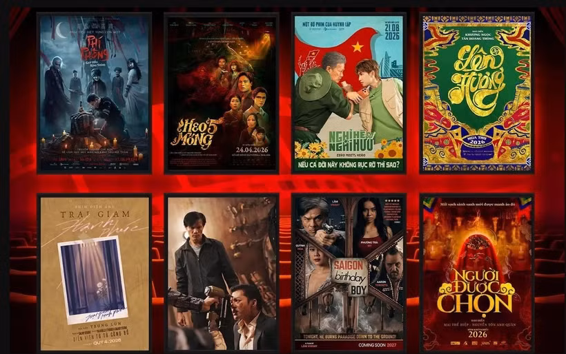 Des films vietnamiens au Marché du Film de Cannes 2026. Photo: VTV