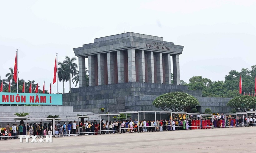 Le mausolée du Président Hô Chi Minh rouvrira ses portes au public à partir du 2 août 2025. Photo: VNA