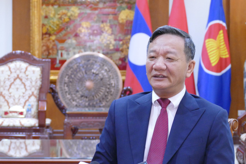 L’ambassadeur du Vietnam au Laos, Nguyen Minh Tam. Photo: VNA