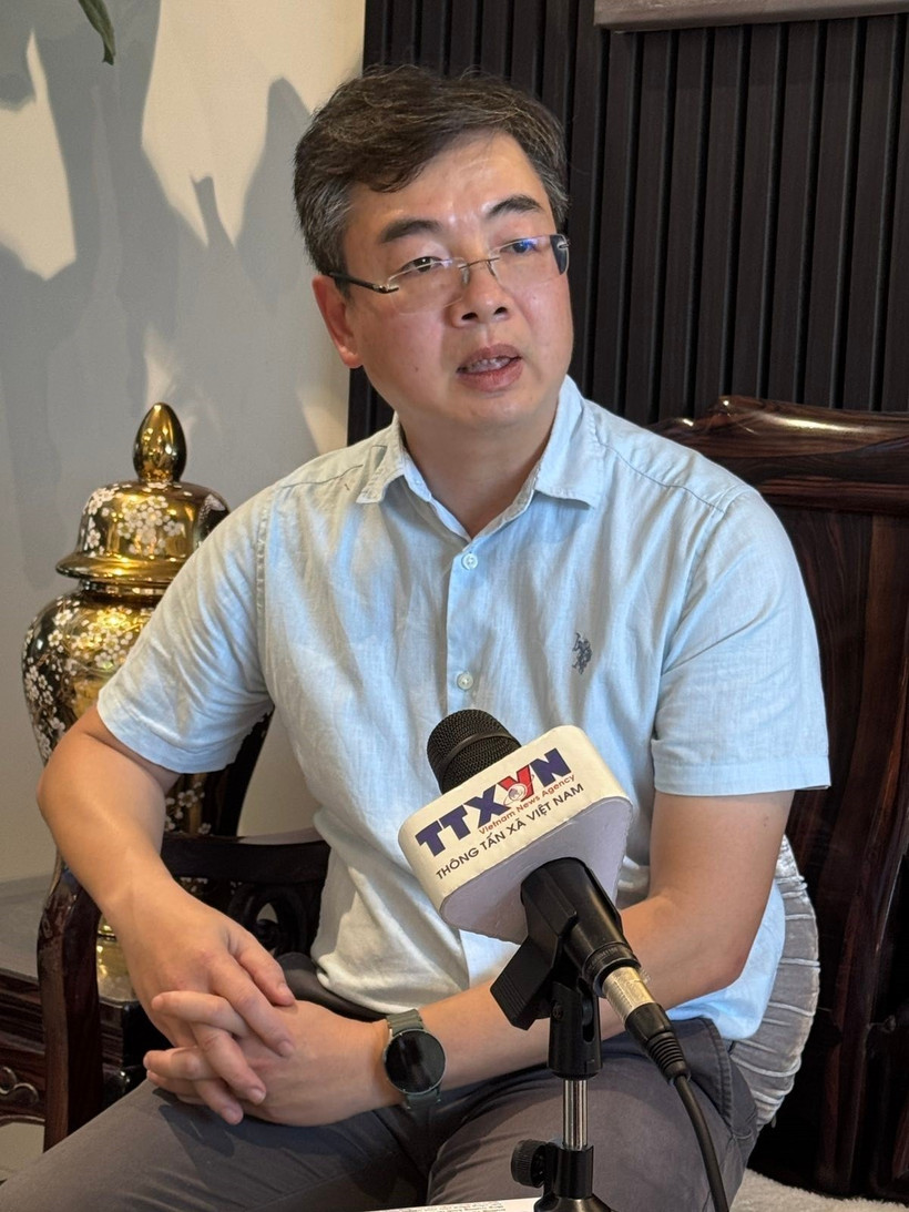 Le professeur Nghiem Duc Long, directeur du Centre de technologie de l'eau et des eaux usées de l’Université de technologie de Sydney (UTS) et président de l’Association des chercheurs et experts Vietnam-Australie (VASEA). Photo: VNA