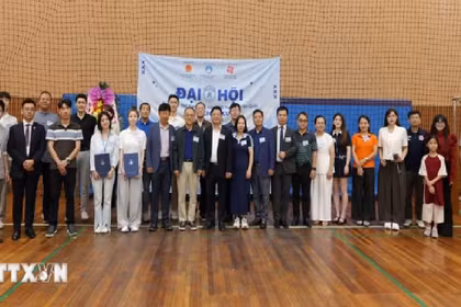 Le Festival sportif des étudiants vietnamiens en République de Corée, en juillet 2026, a attiré près de 1.000 jeunes. Photo : VNA