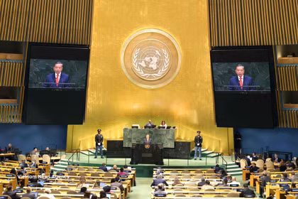Le 22 septembre (heure locale), au siège des Nations Unies à New York, le secrétaire général du Parti communiste du Vietnam (PCV) et président de la République, To Lam, a prononcé un discours important lors du débat général de haut niveau de la 81ᵉ session de l’Assemblée générale des Nations Unies. Photo: VNA