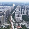 Lot XL3 de la rocade n°3 de Hô Chi Minh-Ville, traversant la zone urbaine Vinhomes Grand Park, dans le quartier de Long Binh. Photo : VNA
