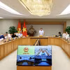 La troisième réunion du Conseil exécutif du Centre financier international au Vietnam. Photo: VNA