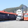 Transport de marchandises à la frontière Vietnam-Chine. Photo : VNA