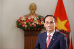 Le ministre des Affaires étrangères, Le Hoai Trung. Photo: Ministère des Affaires étrangères