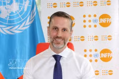 Matt Jackson, représentant du Fonds des Nations unies pour la population (UNFPA) au Vietnam. Photo: VNA