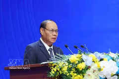 Vilay Lakhamfong, membre du Bureau politique et permanent du Secrétariat du Comité central du Parti révolutionnaire populaire lao, effectuera une visite officielle au Vietnam du 14 au 16 octobre 2026. Photo: VNA