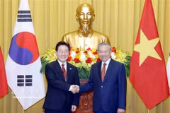 Actualité de la semaine: Le président sud-coréen Lee Jae Myung en visite au Vietnam