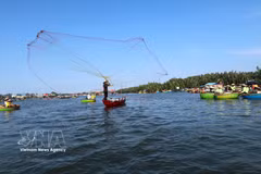 Da Nang : découverte du village de cocotiers de Cam Thanh en bateaux paniers