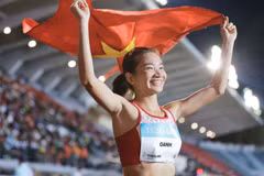 Nguyen Thi Oanh et le cap des 15 médailles d'or en athlétisme aux Jeux d'Asie du Sud-Est