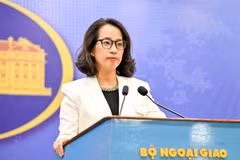 la porte-parole Pham Thu Hang du ministère des Affaires étrangères. Photo: ministère des Affaires étrangères