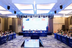 Le 24 juin à Hanoï, le Vietnam a accueilli le séminaire international intitulé « Partenaires du programme de coopération triangulaire (PPT) de l'ONU », organisé conjointement avec les Nations unies, l’Australie et le Japon. Photo: VNA