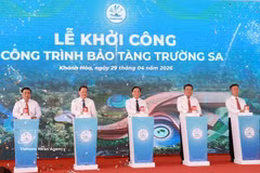 Mise en chantier du musée de Truong Sa. Photo: VNA