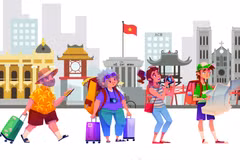 Le nombre de touristes internationaux au Vietnam en hausse de 14,9 % au premier semestre