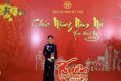 Nguyen Thi Lien, responsable du Club de langue vietnamienne en Malaisie et vice-présidente de l’Association des femmes vietnamiennes en Malaisie. Photo: VNA