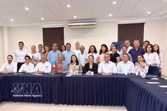 Séminaire de mise en relation entre des entreprises vietnamiennes et celles de l'État de Veracruz. Photo: VNA