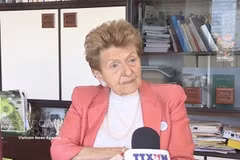 Hélène Luc, sénatrice honoraire française et présidente d’honneur de l’Association d’amitié France-Vietnam (AAFV). Photo: VNA