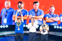 Le Portugal remporte le Festival international de feux d'artifice de Da Nang 2026. Photo: VNA