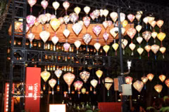 Les lanternes de Hoi An illuminent la Fête internationale de la mi-automne à Hong Kong. Photo: VNA 