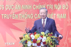 Le secrétaire général du Parti communiste du Vietnam (PCV) Tô Lâm. Photo: VNA
