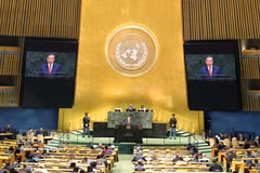 Le 22 septembre (heure locale), au siège des Nations Unies à New York, le secrétaire général du Parti communiste du Vietnam (PCV) et président de la République, To Lam, a prononcé un discours important lors du débat général de haut niveau de la 81ᵉ session de l’Assemblée générale des Nations Unies. Photo: VNA