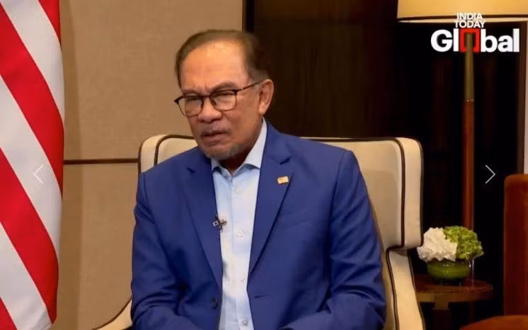le Premier ministre malaisien Anwar Ibrahim. Photo : India Today Global