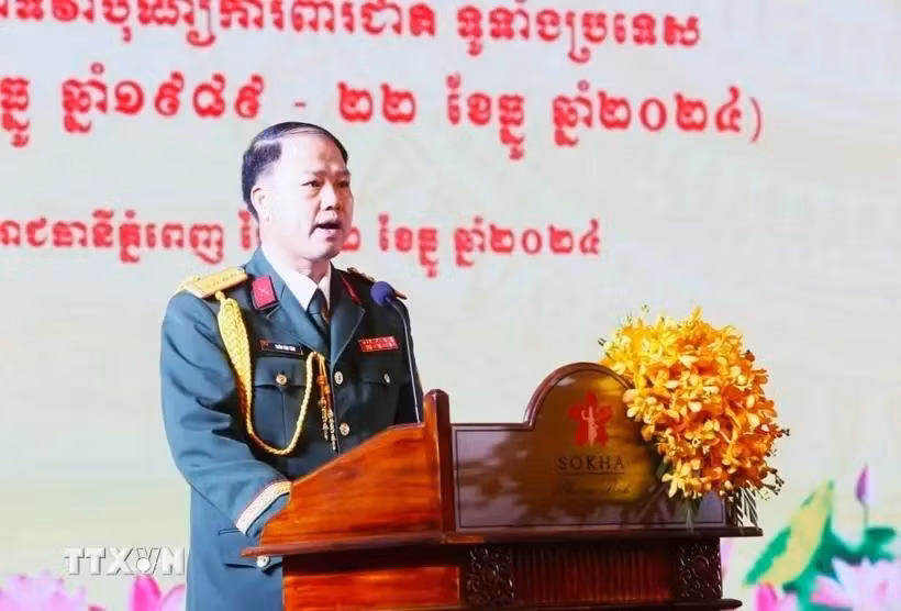 Le colonel Tran Van Tam. Photo : VNA