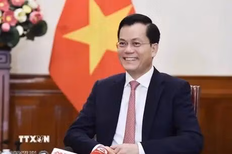 Le vice-ministre des Affaires étrangères Ha Kim Ngoc. Photo : VNA