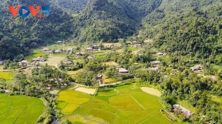 Le village Khun, une destination paisible. Photo: Vinh Phong/VOV5