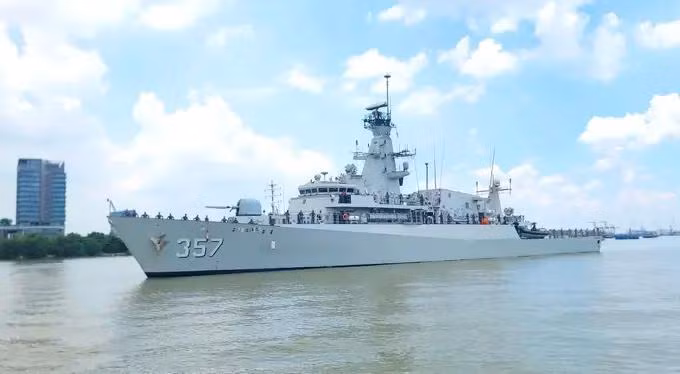 La corvette KRI Bung Tomo - 357 de la Marine indonésienne. Photo: sggp.org.vn.
