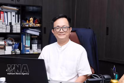 Dinh Vinh Cuong, chef d’entreprise vietnamien au Japon et président du Club de connexion des entrepreneurs vietnamiens et internationaux. Photo: VNA