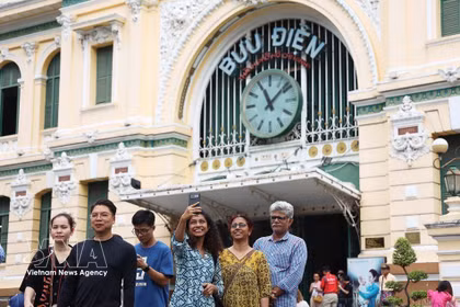 Pôle économique et commercial majeur, Ho Chi Minh-Ville dispose d’infrastructures adaptées à l’accueil des voyageurs d’affaires et des grands événements. Photo: VNA